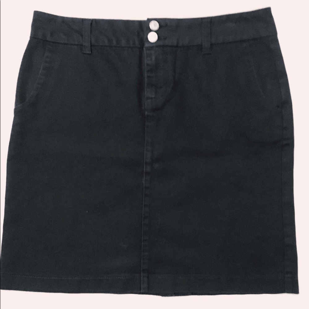 Black Dickies Pencil Skirt